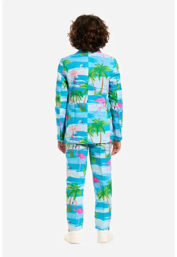 Костюм Flaminguy Opposuits, светло-голубой/розовый — фото 4