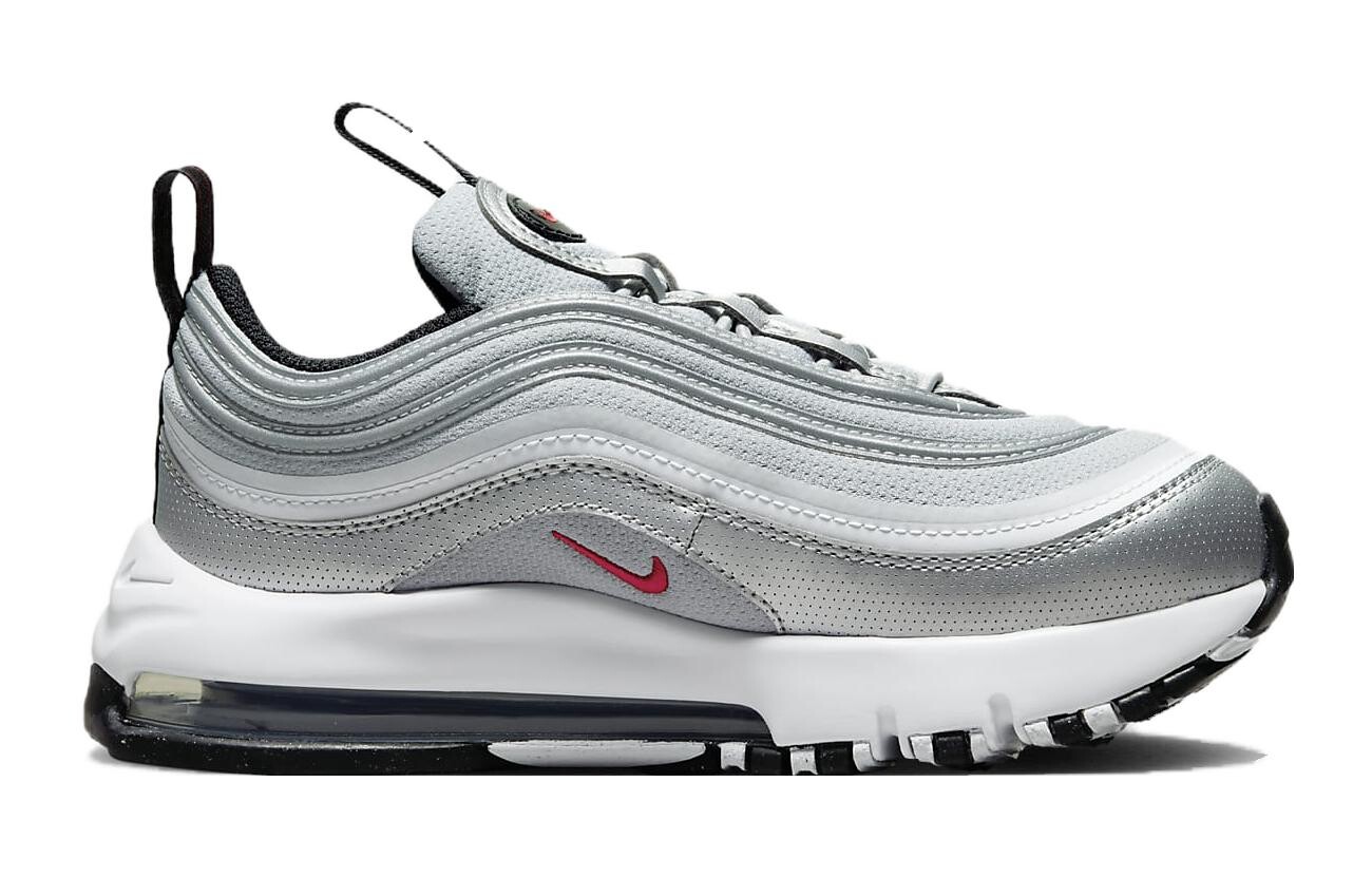 Nike Air Max 97 Kids Стильная обувь для детей, Gray/White — фото 2