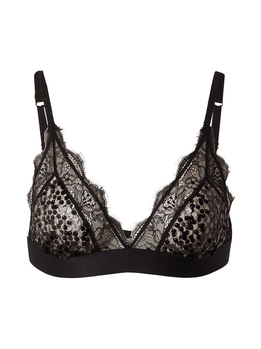 

Треугольный бюстгальтер LOVE Stories, черный