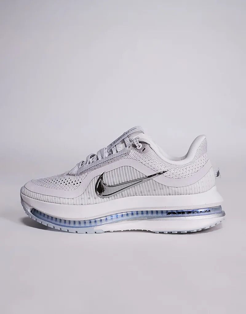 Кроссовки Nike Running Pegasus Premium светло-серого и серебристого цветов — фото 2