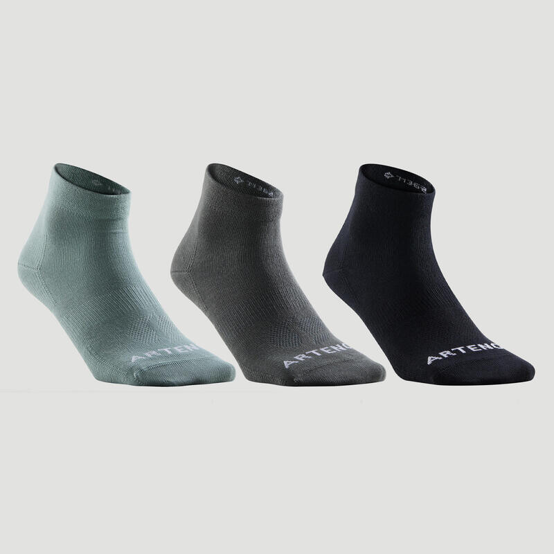 

Теннисные носки Mid - RS 160 3 шт. хаки/черный ARTENGO, цвет blau