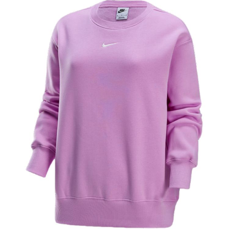 Nike Спортивный свитшот Phoenix Fleece женский премиальный розовый — фото 3