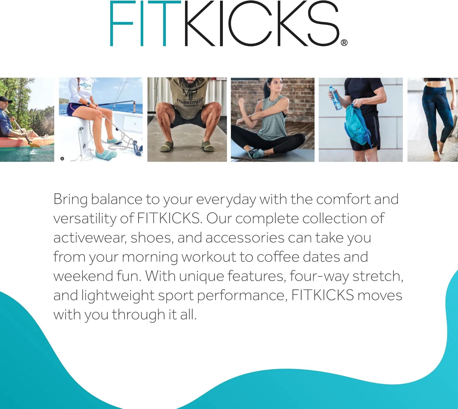 

Активная мужская обувь FITKICKS, складывающиеся водные туфли, синий/оранжевый