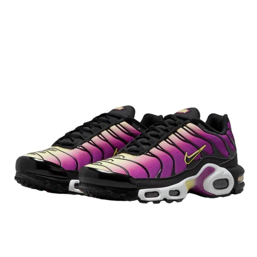 NIKE Кроссовки Air Max Plus Fuchsia Pale Yellow — фото 2