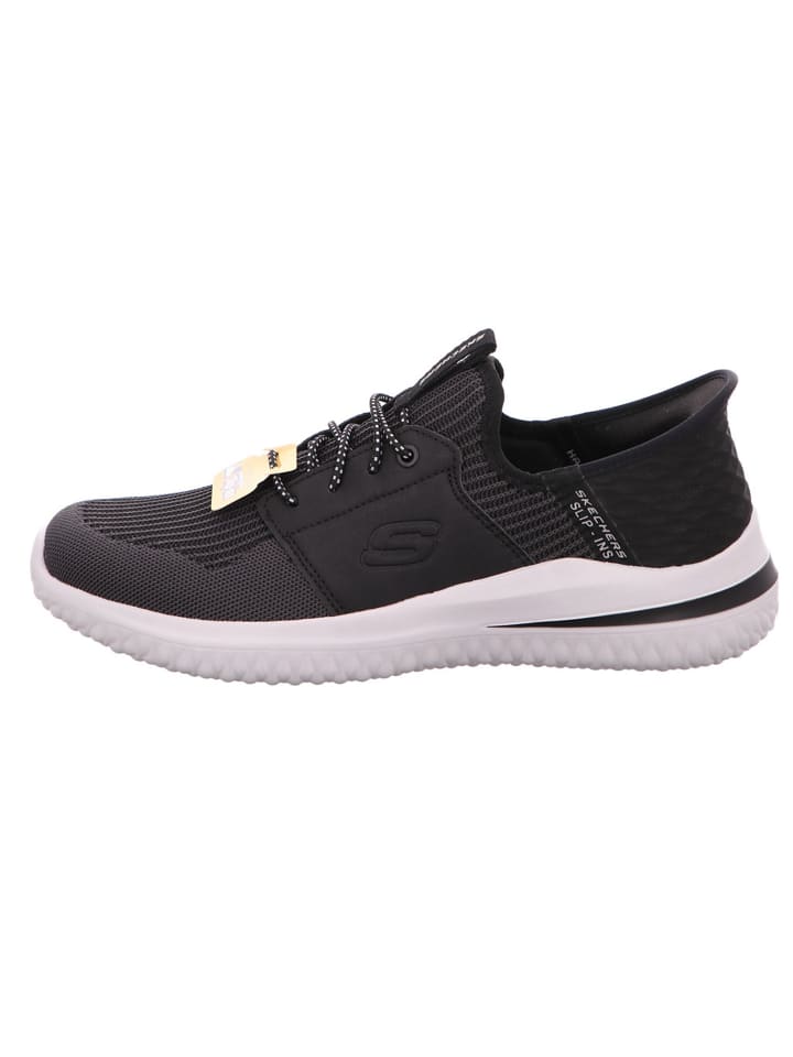 

Кроссовки на шнуровке Skechers, черный
