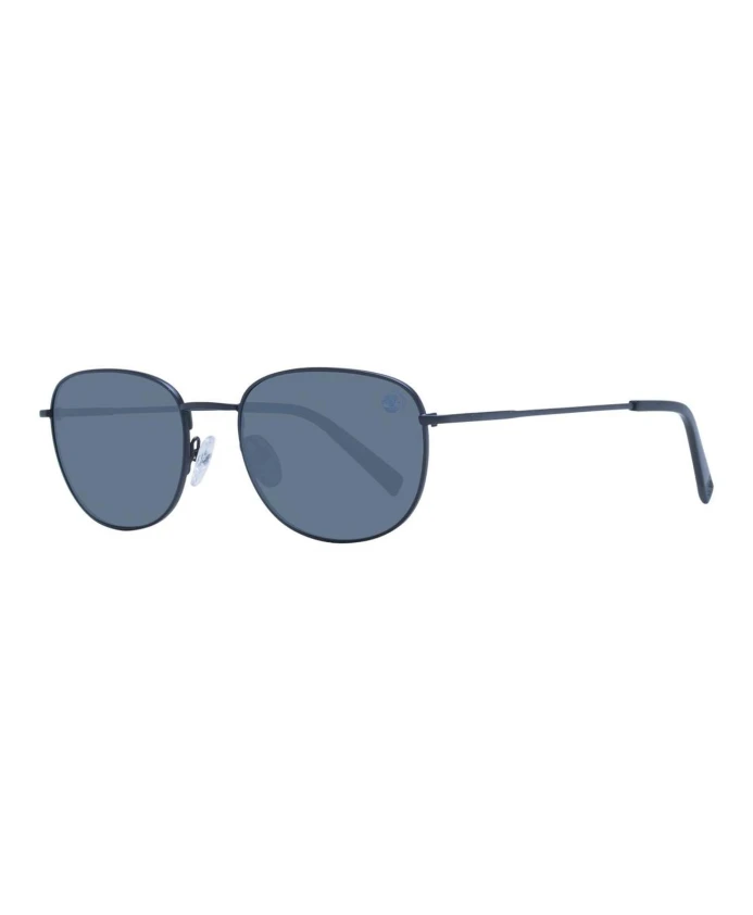 

Черные овальные поляризованные солнцезащитные очки в металлической оправе Timberland, черный