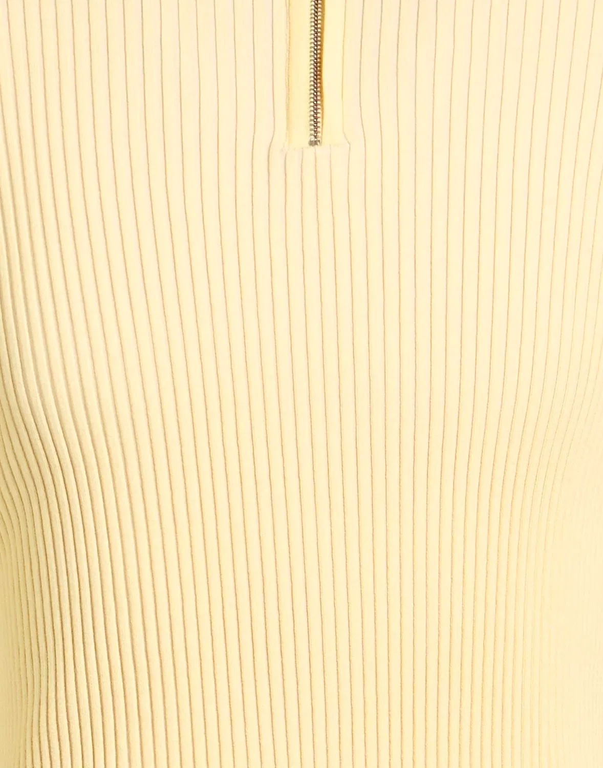 Свитер пастельно-желтый двухцветный JACQUEMUS — фото 4