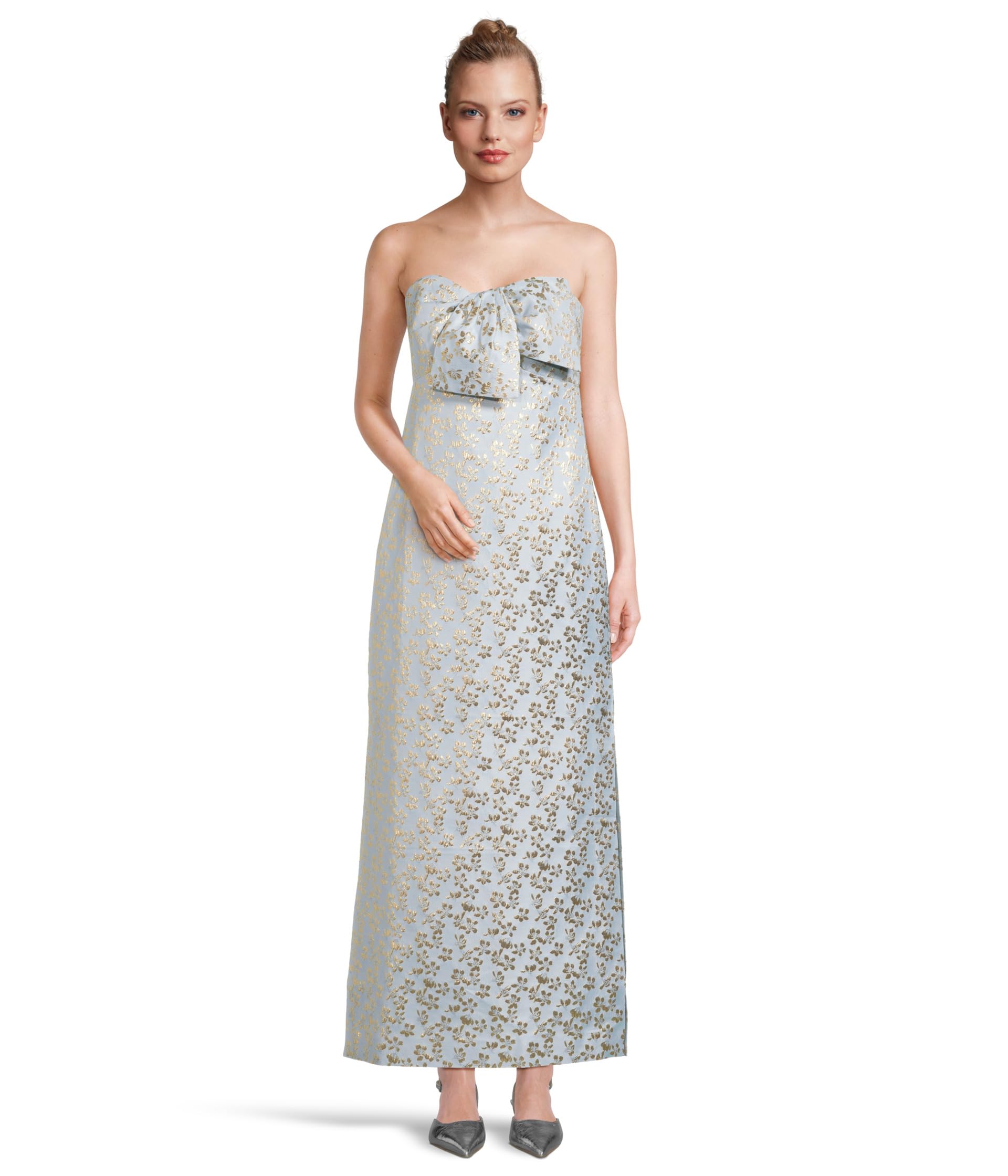 

Платье Lilly Pulitzer Carlynn Maxi Dress, Bluette Ditsy Daisy Metallic Brocade