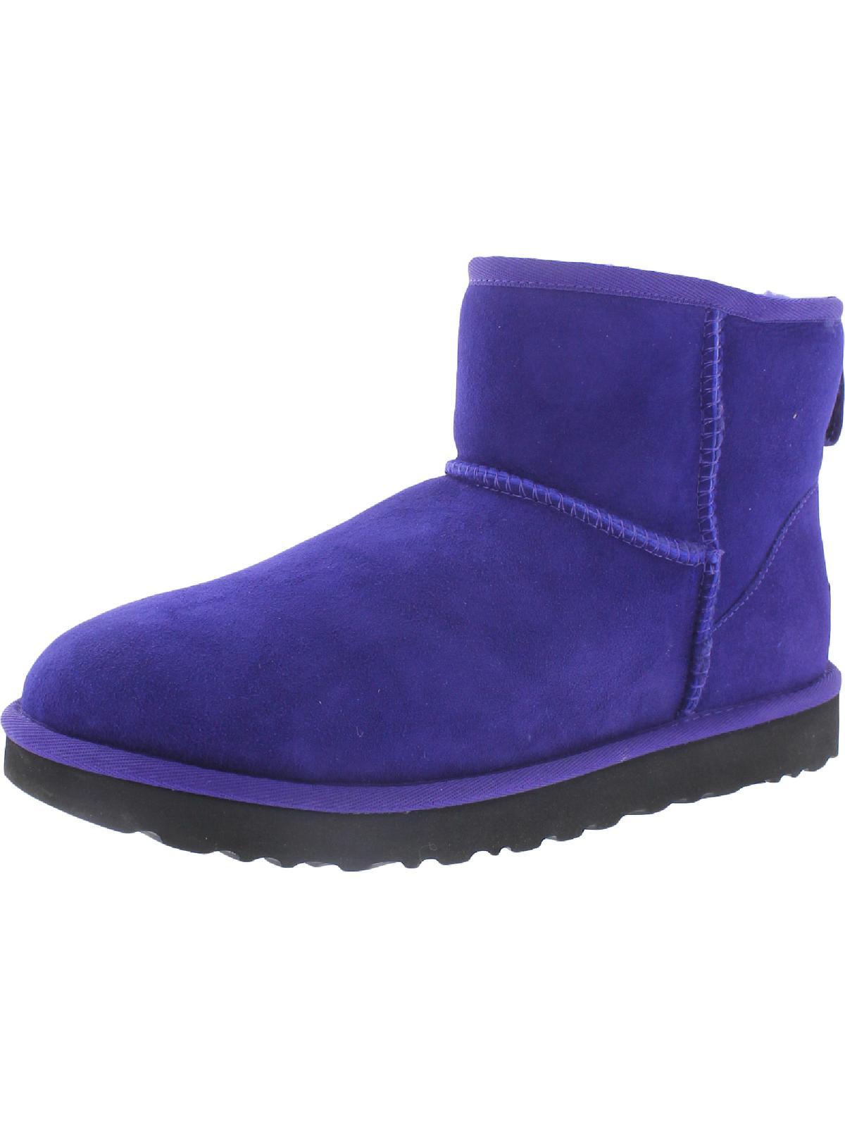 

Женские замшевые овчины Classic Mini II для холодной погоды UGG, цвет Violet Night