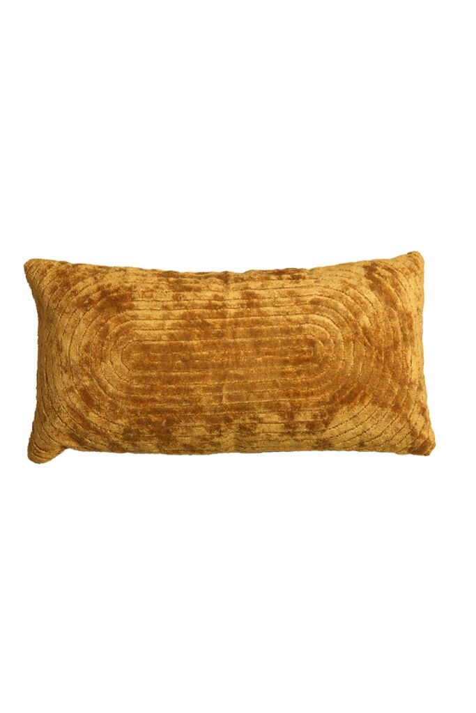 

Light & Living - Декоративная подушка RUHLA - 60x30x10см - желтый