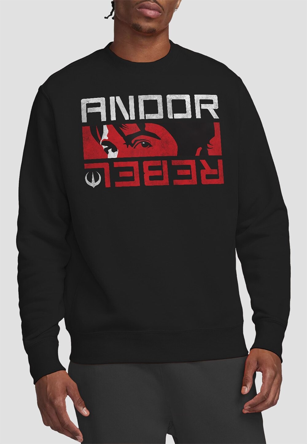 

Толстовка STAR WARS ANDOR REBEL SPY PRINT Star Wars, черный