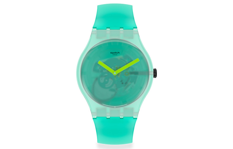 

SWATCH Унисекс зеленые часы SUOG119