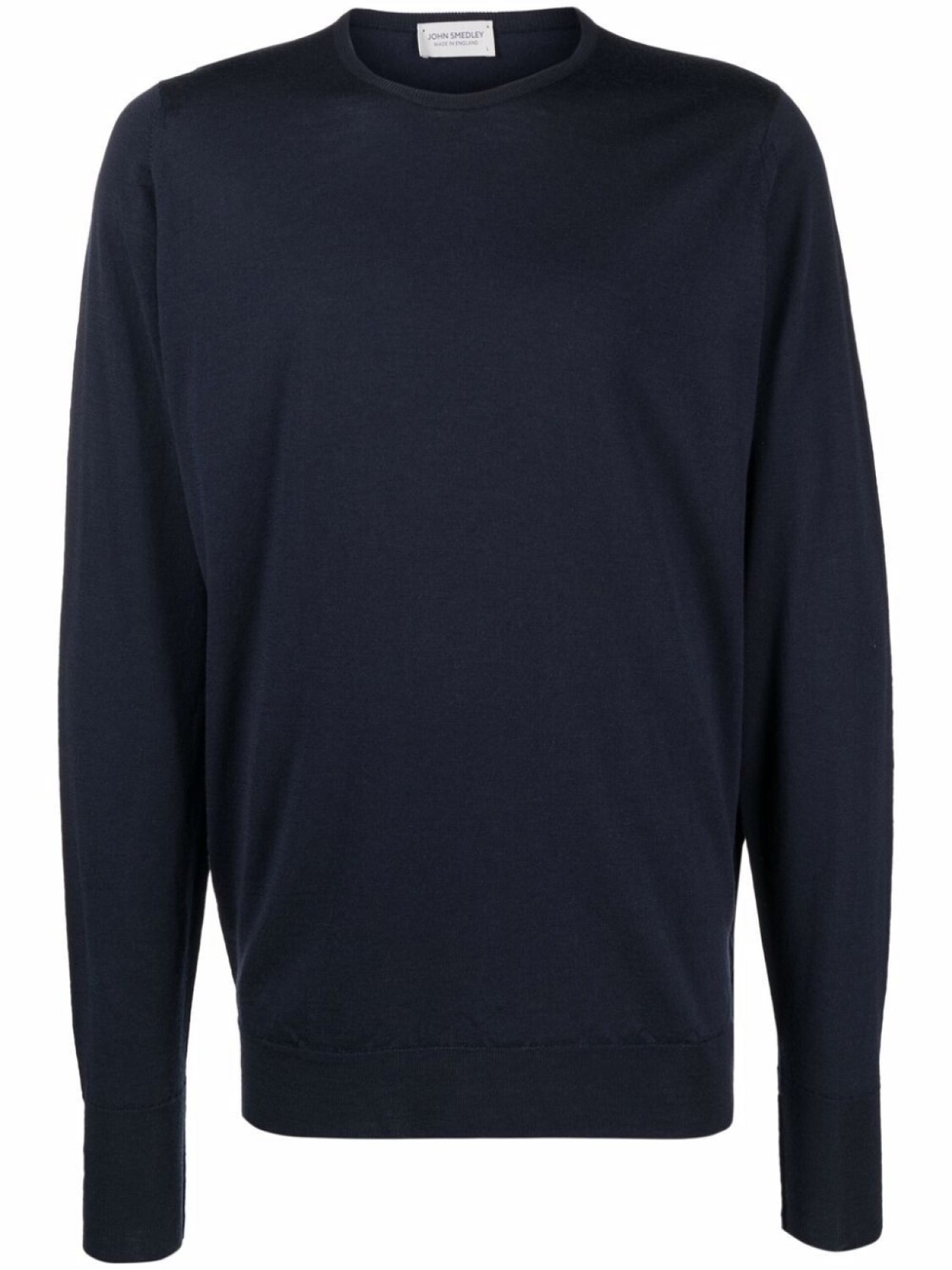 

John Smedley джемпер Marcus с круглым вырезом, синий