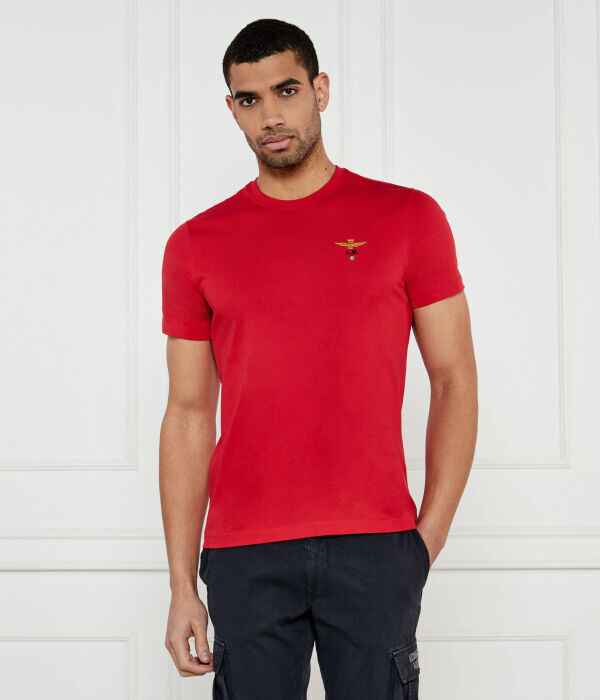 

Футболка мужская Aeronautica Militare Regular Fit, красный