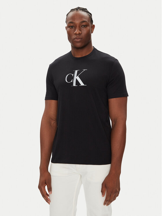 

Футболка regular fit Center Monogram LV04RC857G Calvin Klein Jeans, чёрный