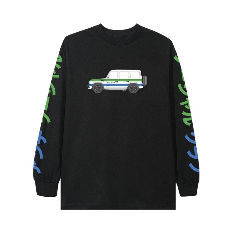 

Лонгслив Anti Social Social Club Pizza Bun And Tire Long-Sleeve, черный