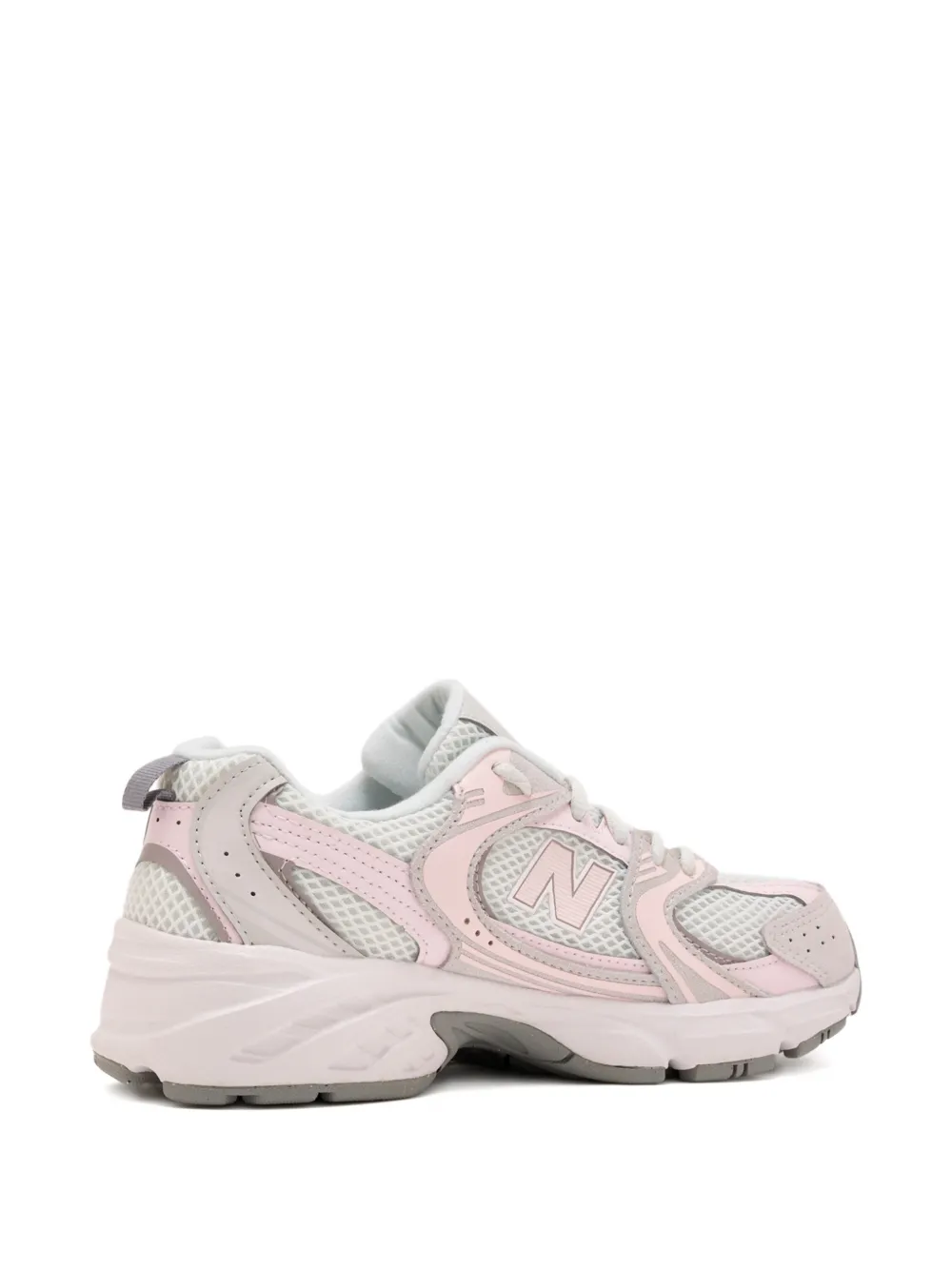Кроссовки 530 с панелями и логотипом New Balance Kids, розовый — фото 2