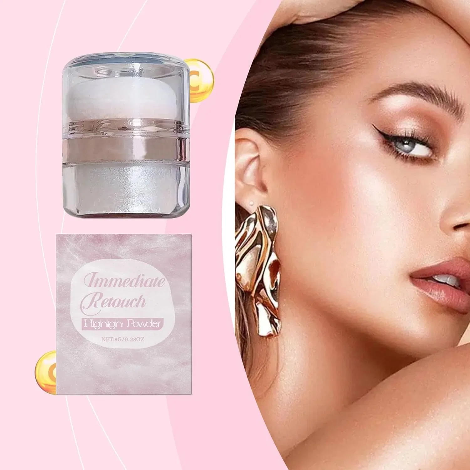 Хайлайтер Glitter Powder Highlighter Generic, 3G — фото 2