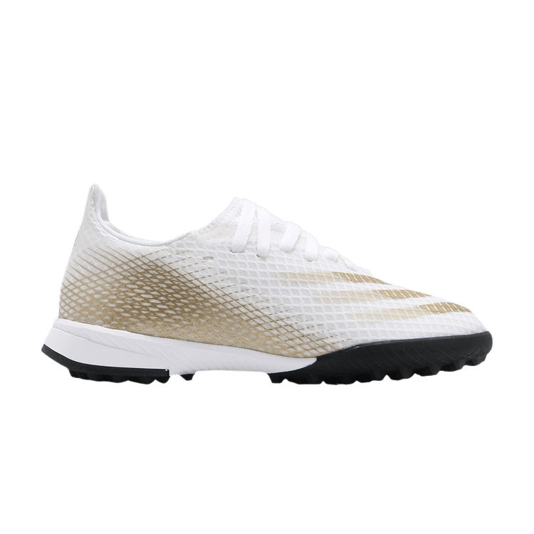 

Кроссовки X Ghosted.3 TF J 'White Metallic Gold Melange', белый