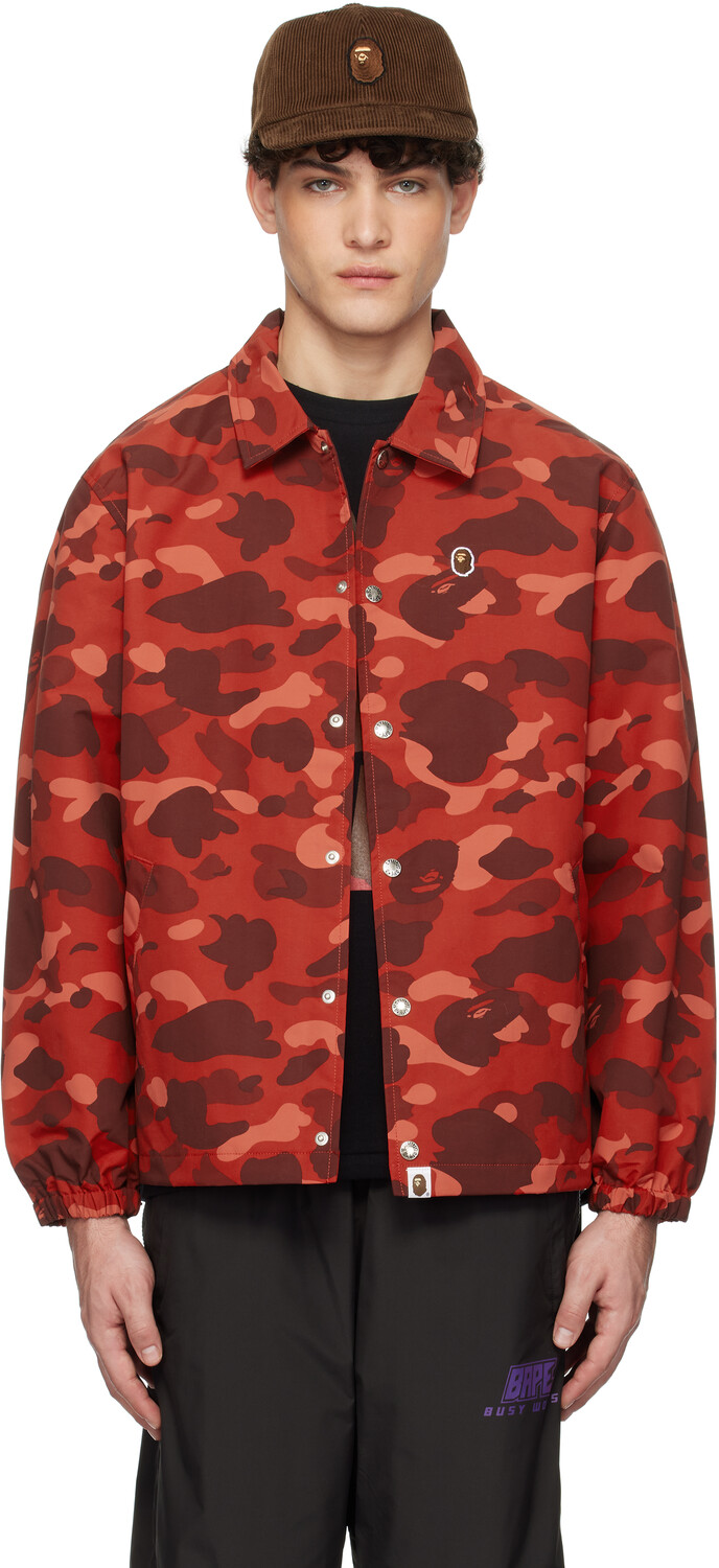 

Куртка тренера One Point цвета камуфляж BAPE