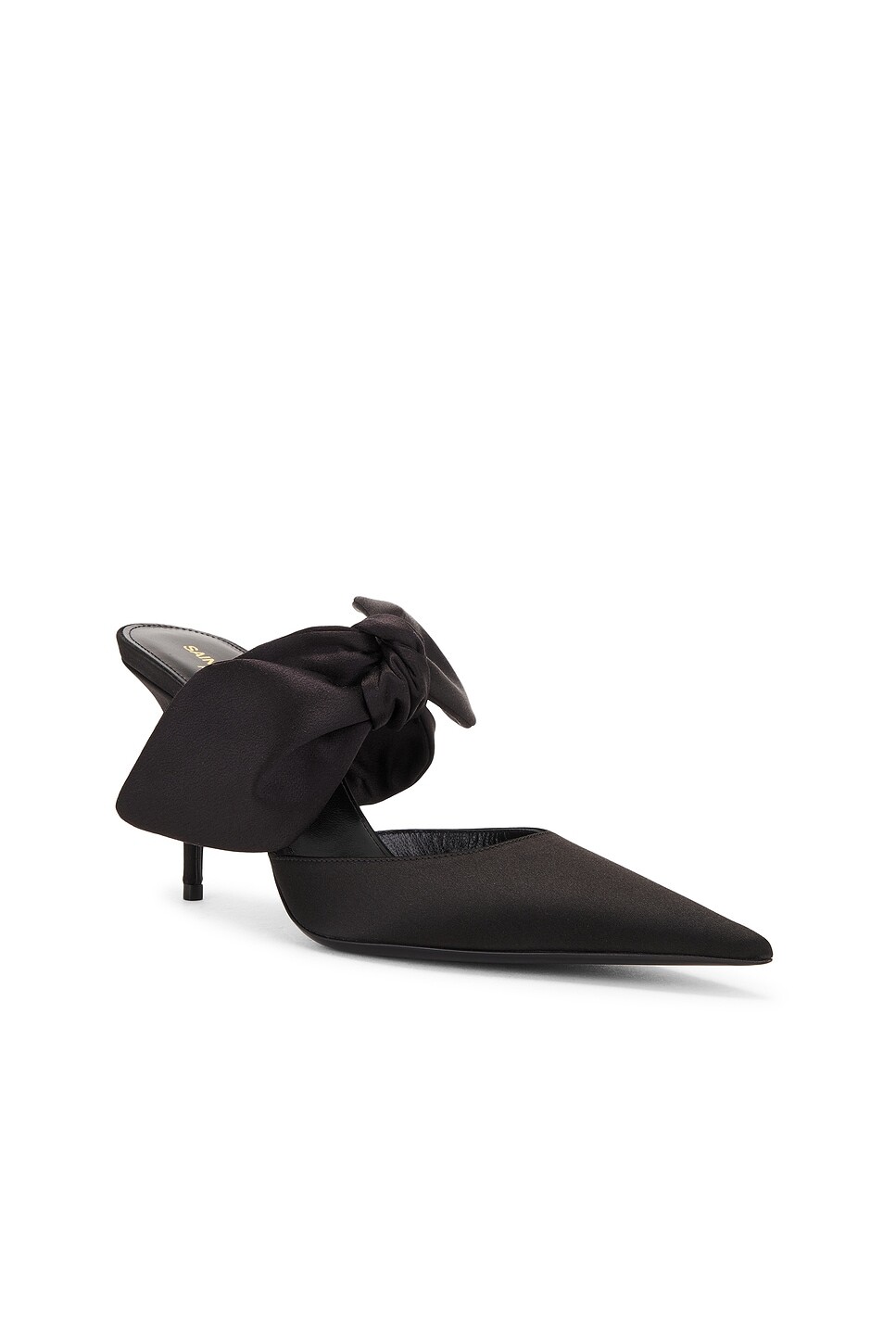 Туфли женские Killer Mule Saint Laurent, цвет Nero — фото 2