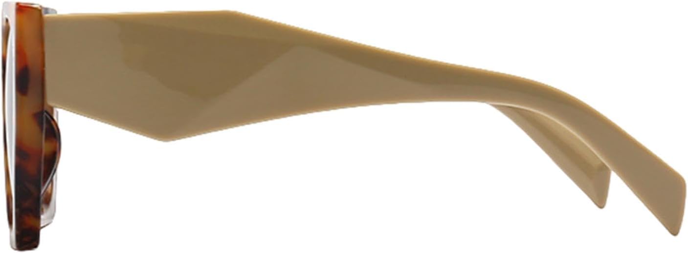 

Ретро-солнцезащитные очки большого размера для женщин и мужчин, роскошные модные очки, женские солнцезащитные очки с защитой от УФ-излучения UV400 TYUVIVO, Leopard Tea