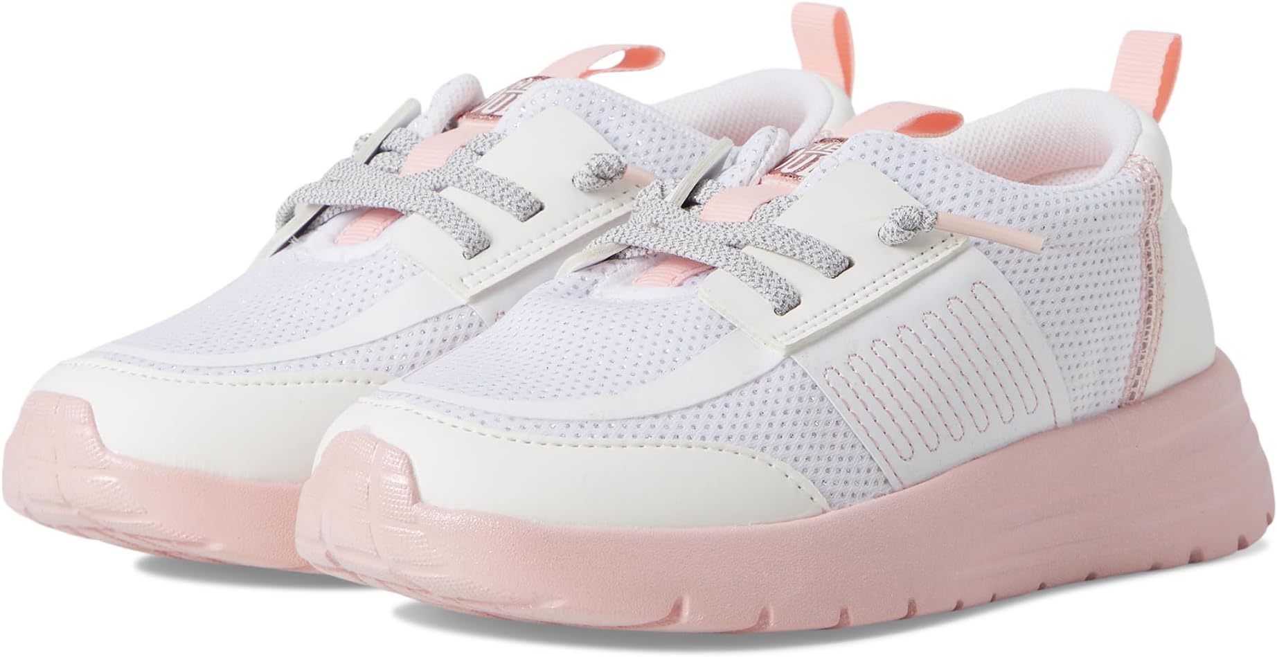 

Кроссовки Hey Dude Kids Sirocco Play Pearl Ombre, White/Pink