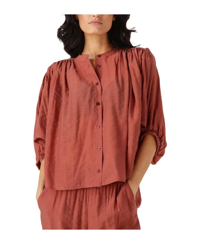 

Розовая блузка Juno для солнечных дней Amaya Amsterdam, красный