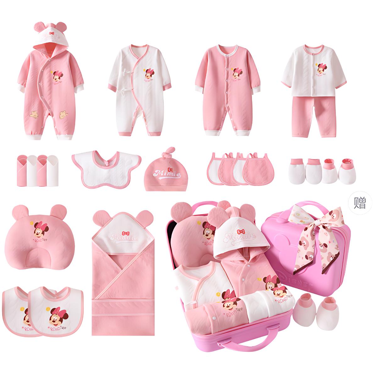 

Подарочный набор для малышей 2 4 упаковки для младенцев и детей ясельного возраста Disney, розовый