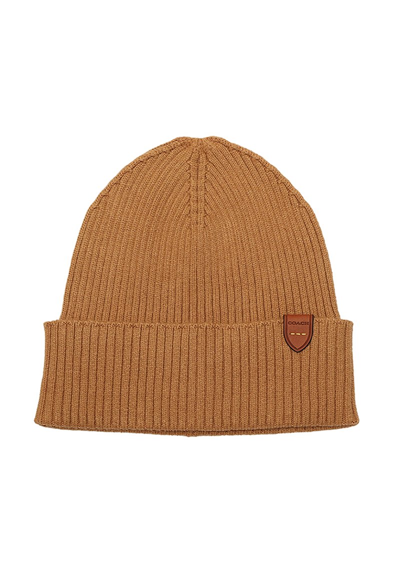 

Шапка BEANIE UNISEX COACH, коричневый