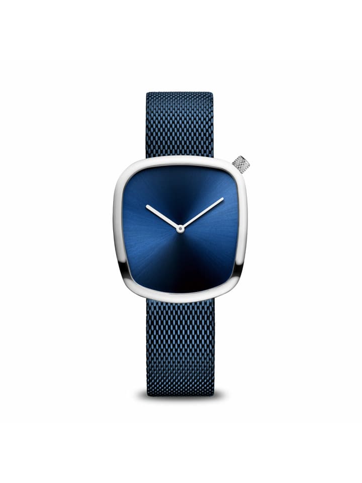 

Bering Аналоговые женские часы синего цвета