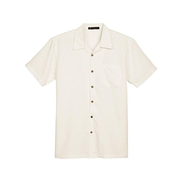 

Текстурированная рубашка-кемпер Barbados Harriton, Cream