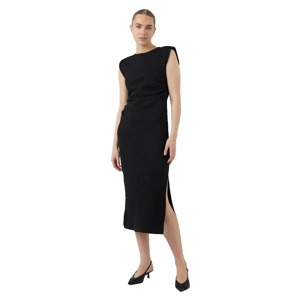 

Платье миди без рукавов Yas Pina, черный