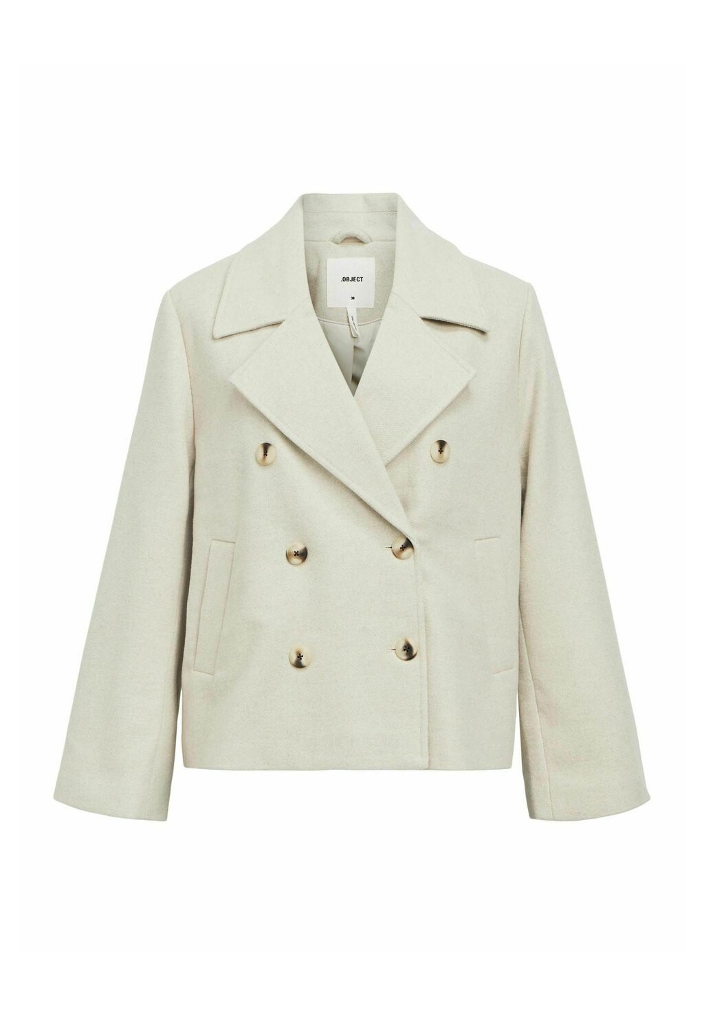 

Легкая куртка OBJKEILY SHORT JACKET Object, кремовый