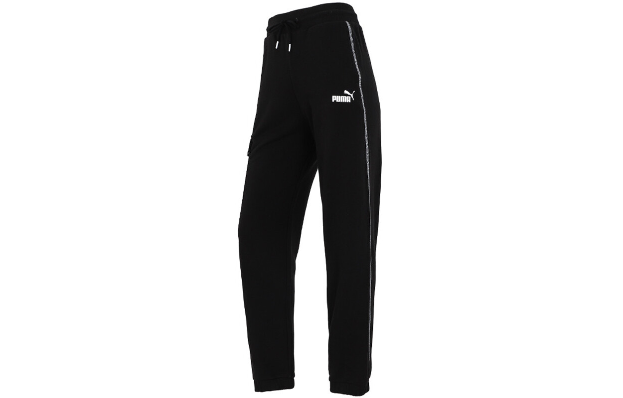 

Женские трикотажные спортивные штаны Puma, цвет Black