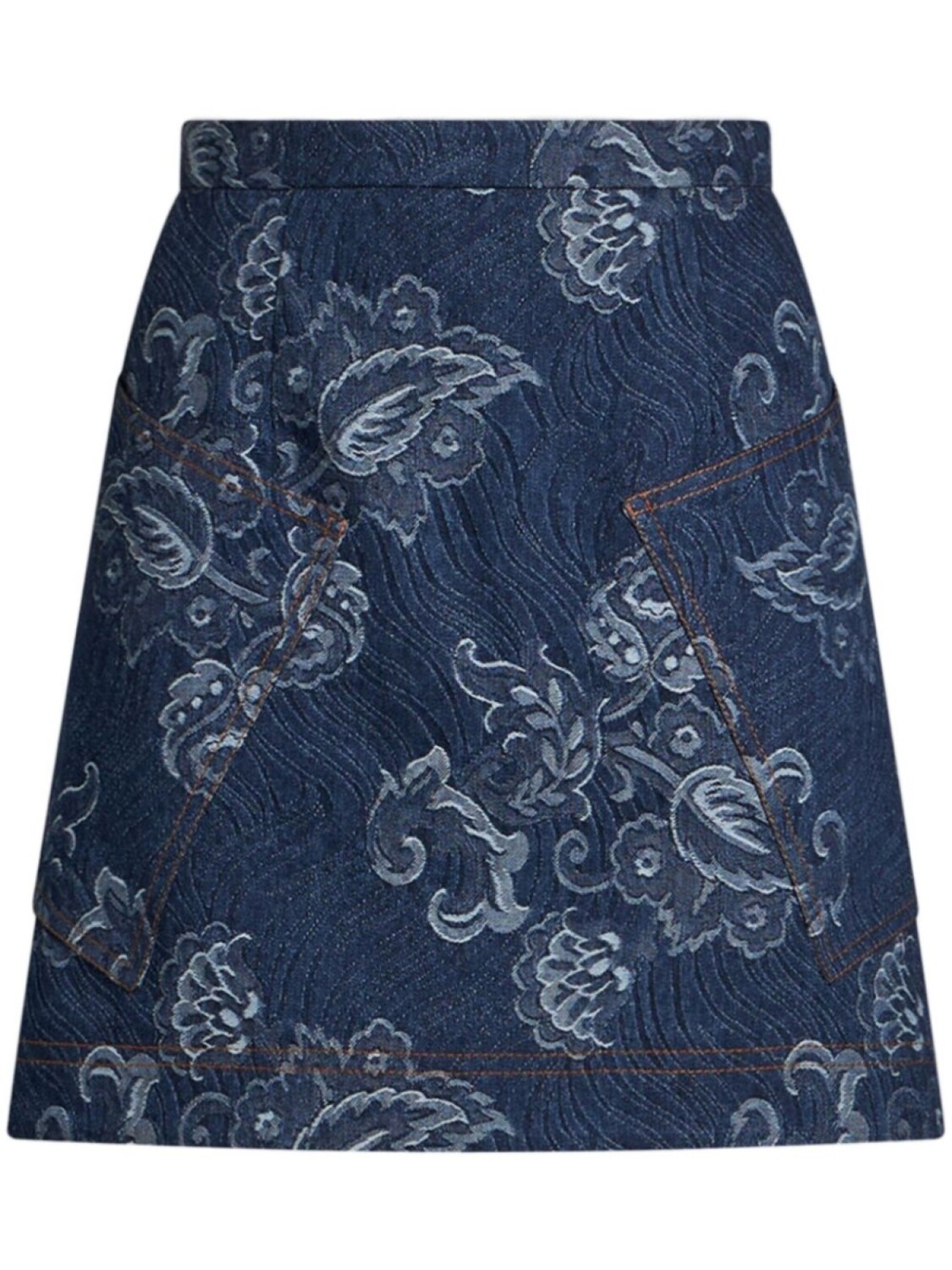 

Джинсовая мини-юбка ETRO, синий