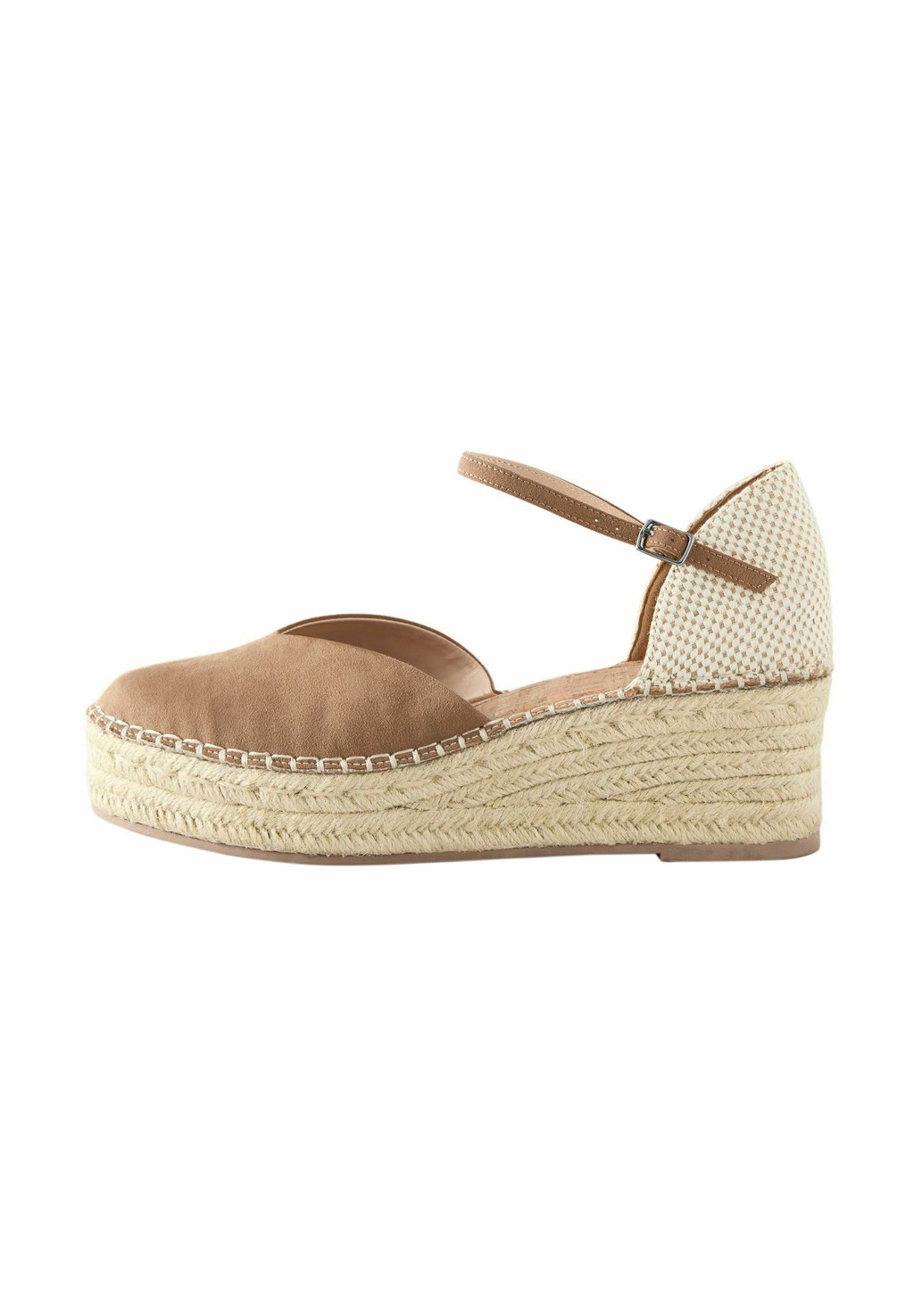 Босоножки на платформе STANDARD WIDE FIT - FOREVER COMFORT CLOSED TOE - Platform heels Next, песочный — фото 3