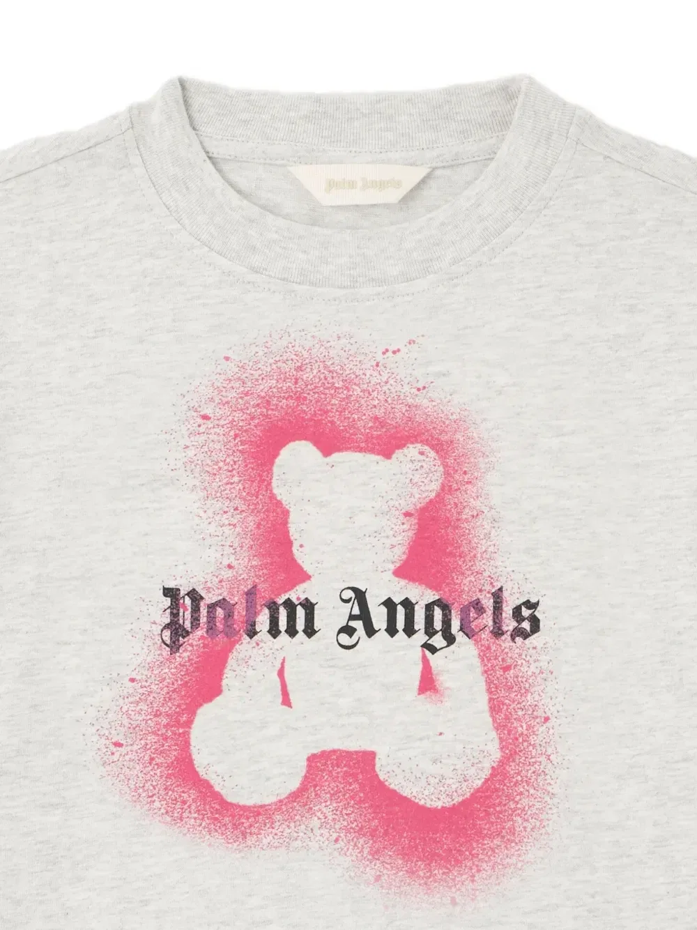 Футболка Spray Bear Palm Angels Kids, серый — фото 3