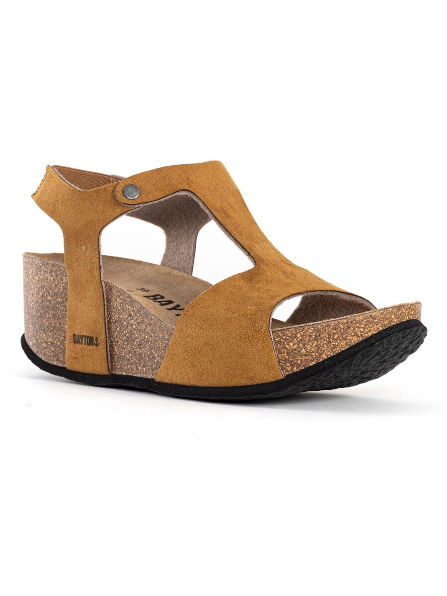 Босоножки на высоком каблуке Bayton Sandals Madrida, коричневый — фото 2