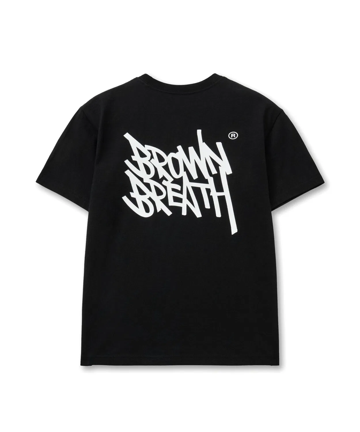 Детская футболка Kids Tag чёрная от Brownbreath Kids — фото 2