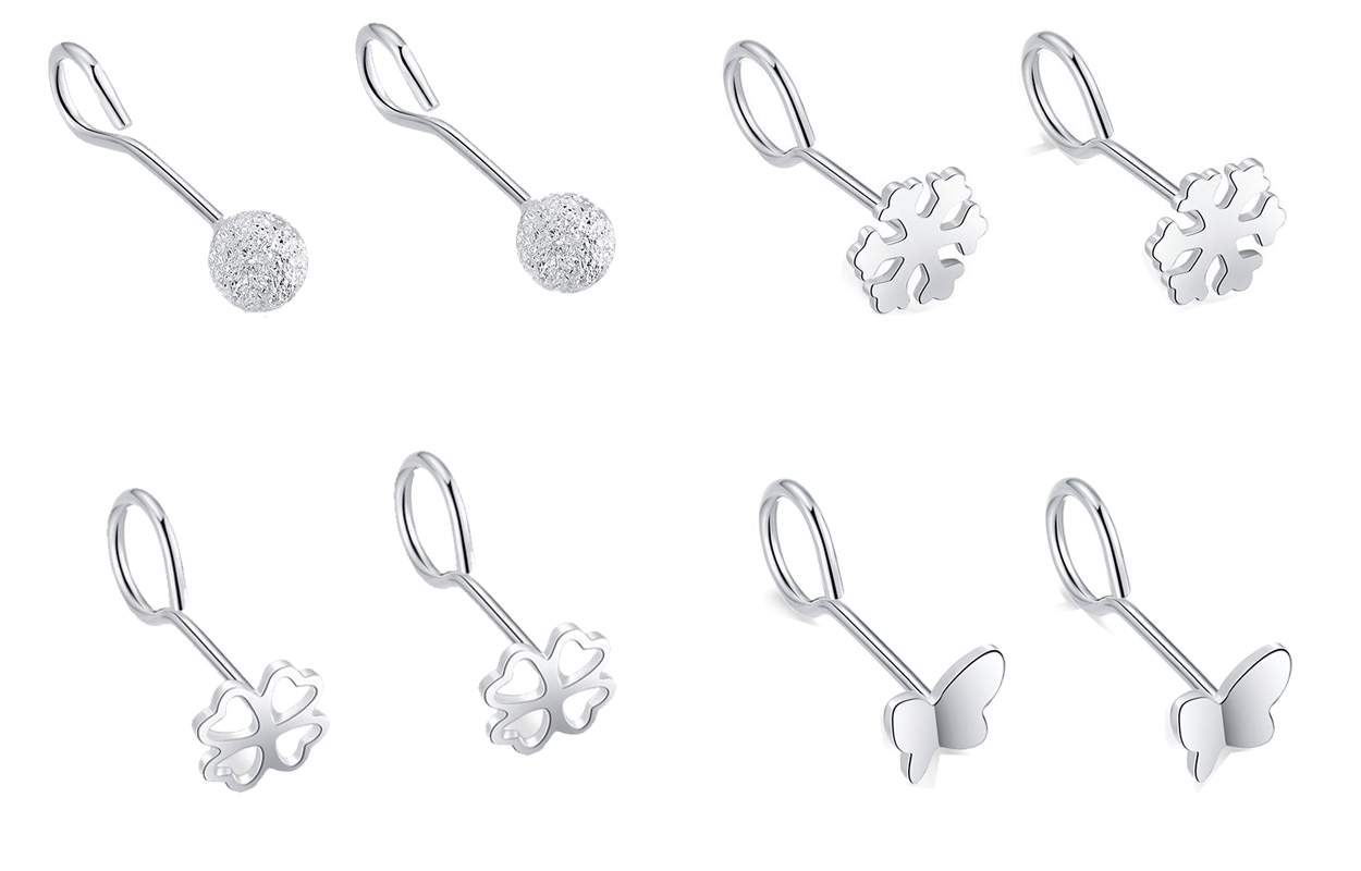 

West Island Серьги-гвоздики S999 с серебряными шпильками