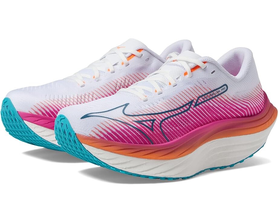 

Кроссовки Mizuno Wave Rebellion Pro, цвет White/Silver