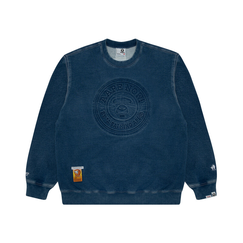 

Толстовка мужская BLX синяя Aape, синий