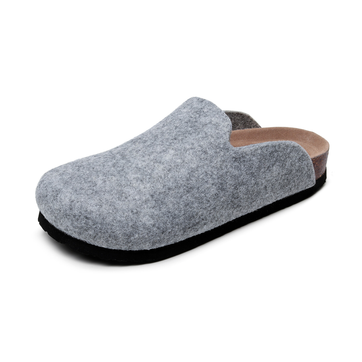 Сабо с закрытым носком унисекс Golofi, цвет Light gray 155 — фото 2