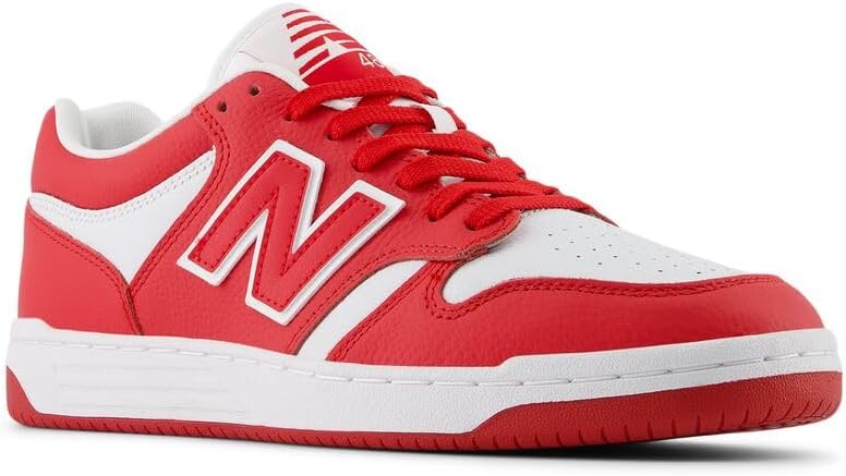Мужские кроссовки New Balance 480 V1, Team Red/White — фото 4