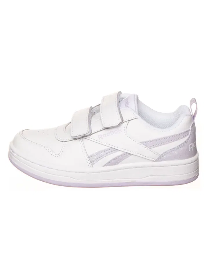 Кроссовки детские на липучке Reebok, белый