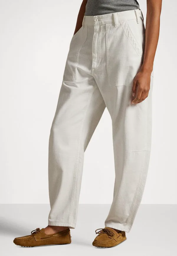 Зауженные брюки Polo Ralph Lauren, White