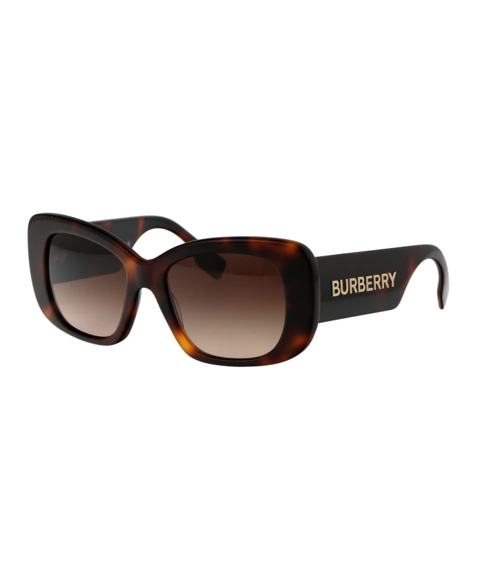 

Стильные солнцезащитные очки с дизайном 0be4410 Burberry, коричневый