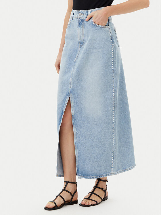 

Джинсовая юбка обычного кроя PL901211 Pepe Jeans, синий