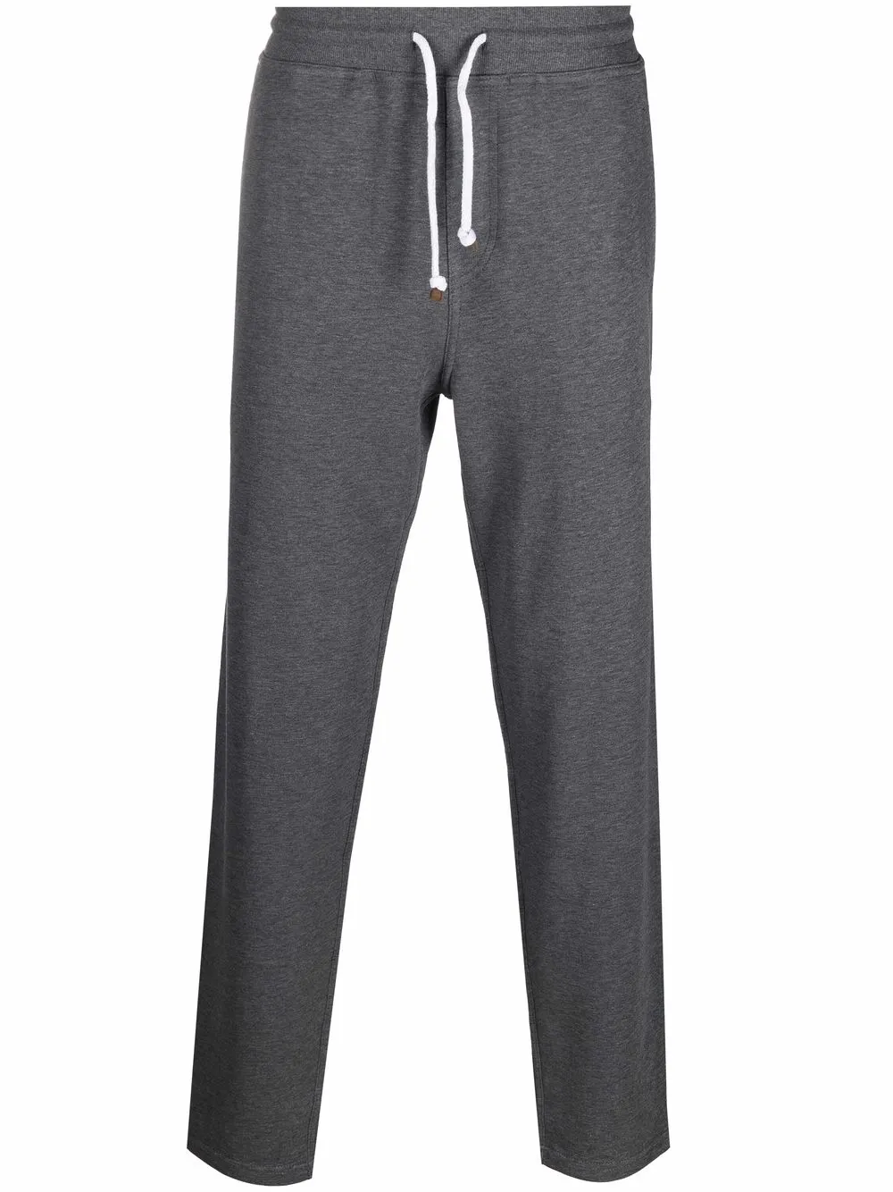 

Спортивные брюки с кулиской Brunello Cucinelli, серый